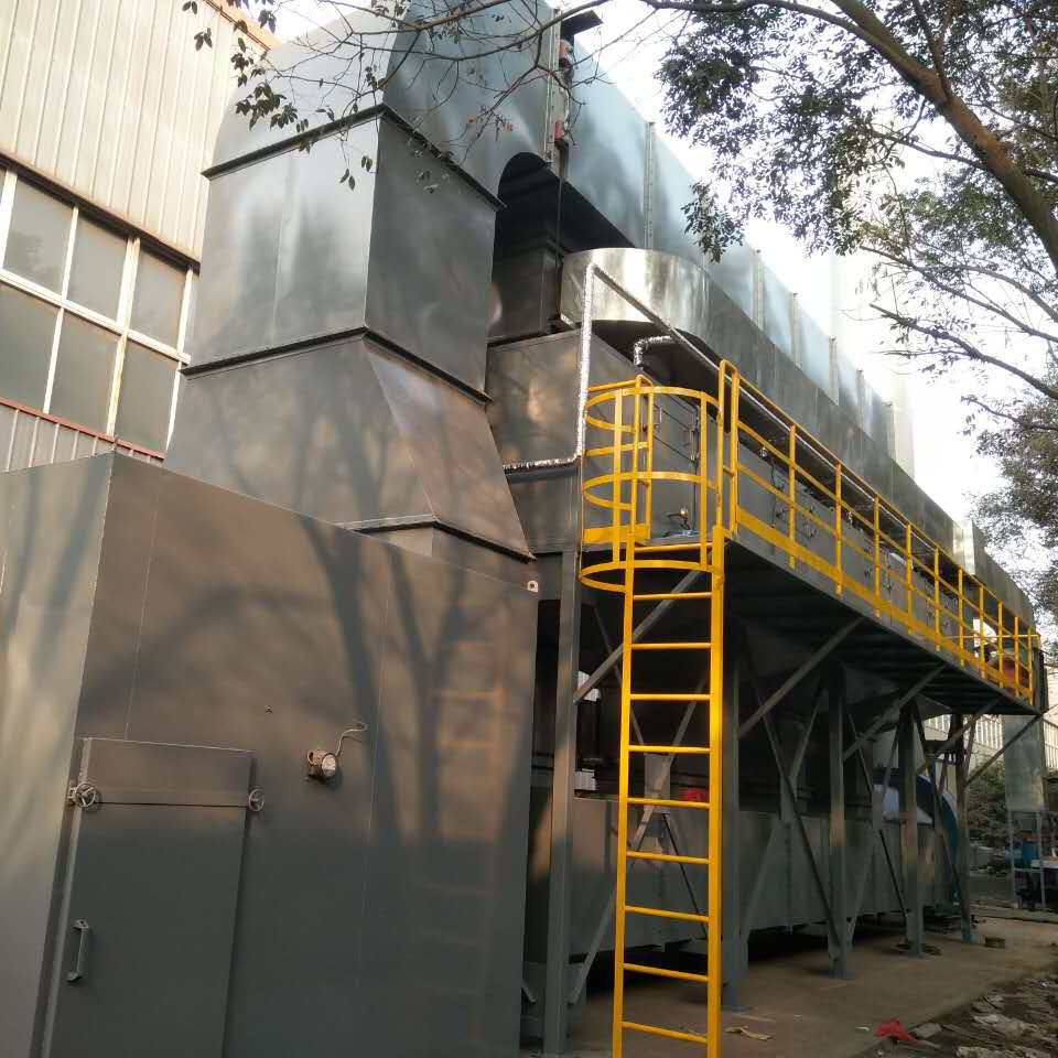 干式過(guò)濾+活性炭吸附脫附 干式過(guò)濾+活性炭吸附脫附